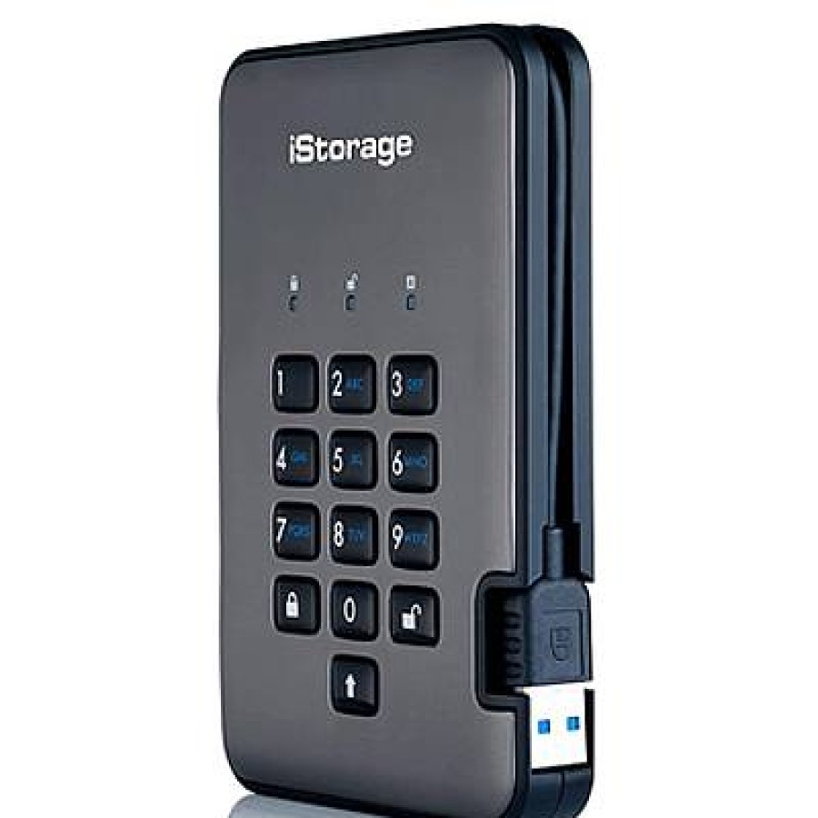 iStorage Istorage Diskashur Pro2 256-Bit 2Tb - Classified - Graphite | Storage