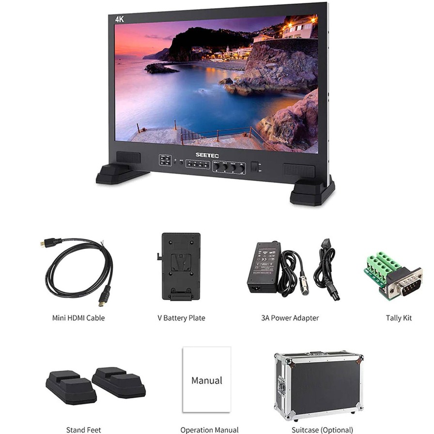 Feelworld Feelworld Fs215-S4K Broadcast Monitor Hdmi Support 4K | Field Monitors And Recorders