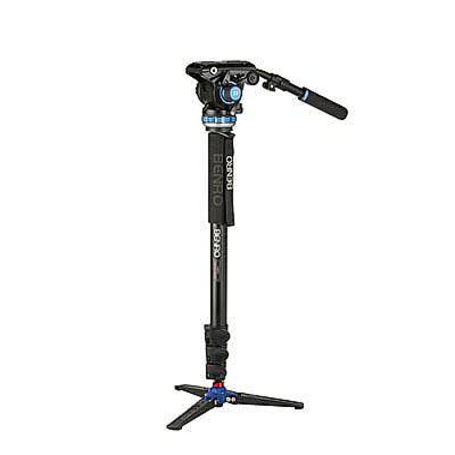 Benro Benro A48F Aluminum Monopod Kit With S6Pro Head | Monopods