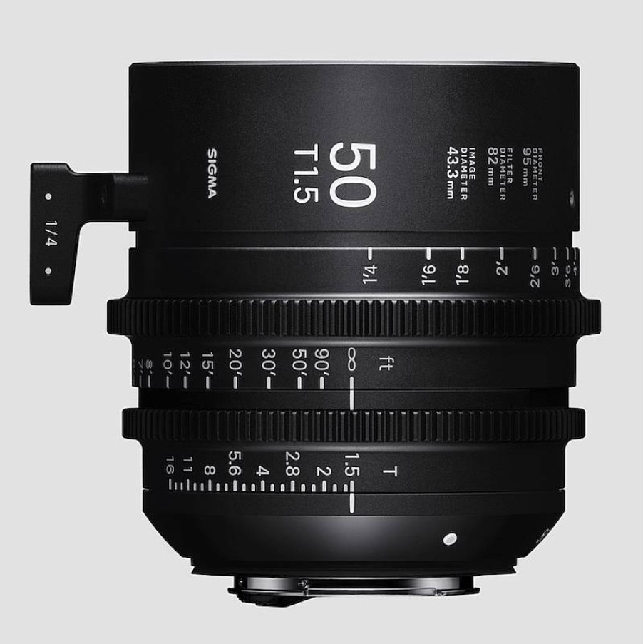 Sigma Sigma Cine 50Mm T1.5 Ff Fully Luminous Metric Lens - Canon Mount | Cine Lenses