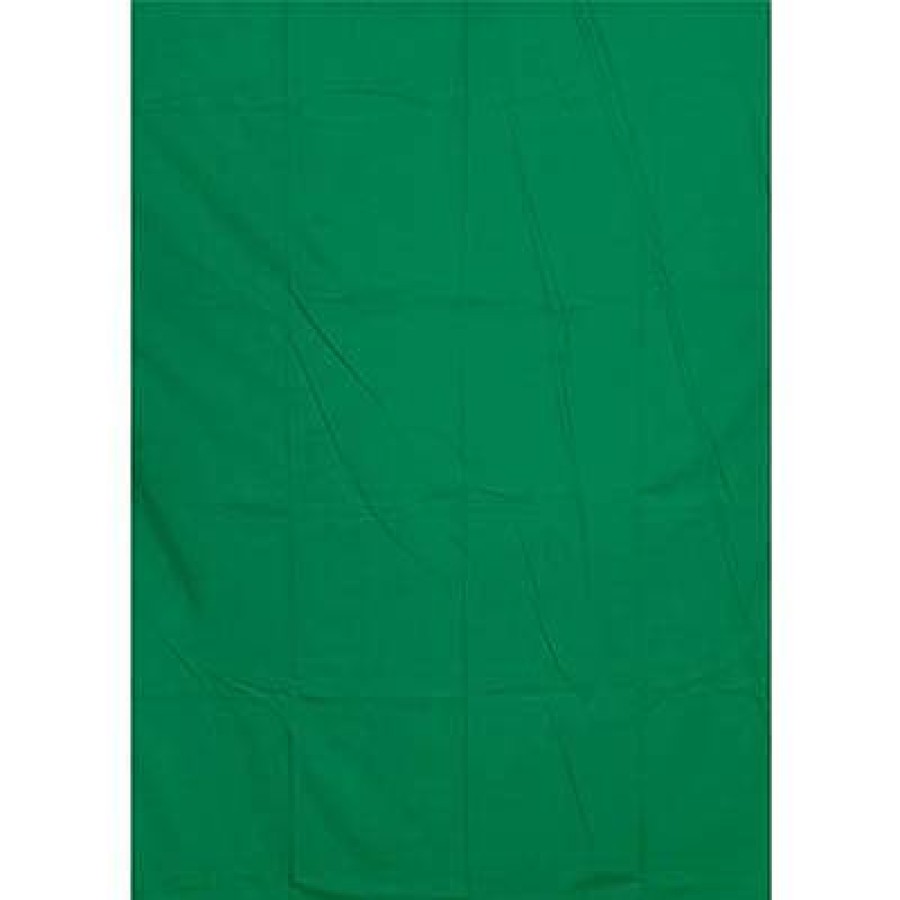 Calumet Calumet Chromakey Green 3 X 3.6M Muslin Background | Studio Backgrounds