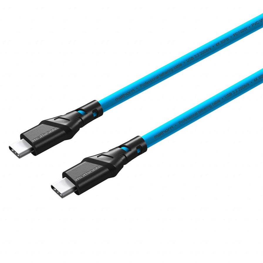 Mathorn Mathorn Mtc-210 Usb C-C 2M Tethering Cable - Arcticblue | Camera Accessories