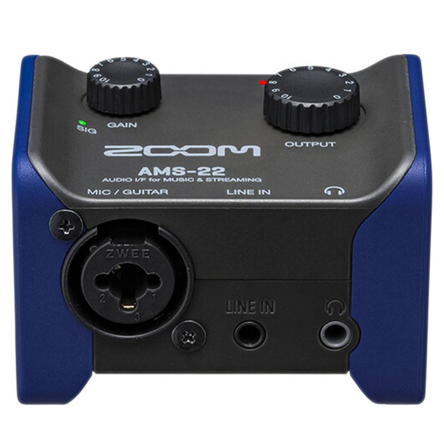 Zoom Zoom Ams-22 Audio Interface | Audio Recorders & Mixers