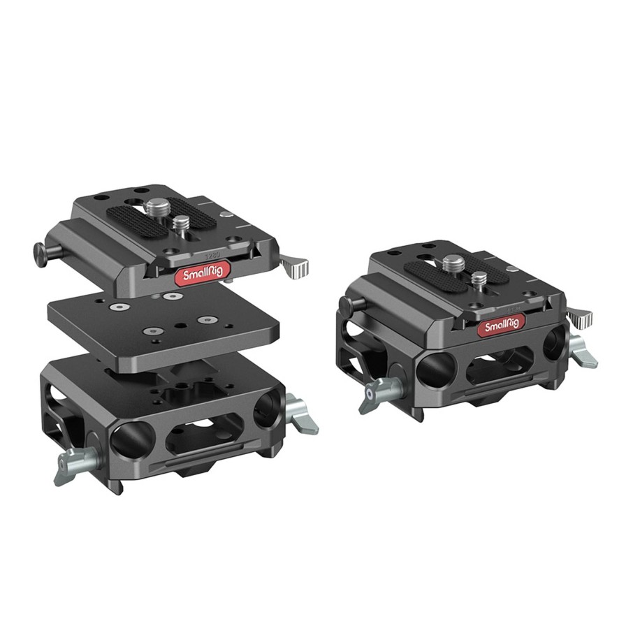 SmallRig Smallrig Lightweight Baseplate With Dual 15Mm Rod Clamp - 3067 | Shoulder Rigs, Cages & Baseplates