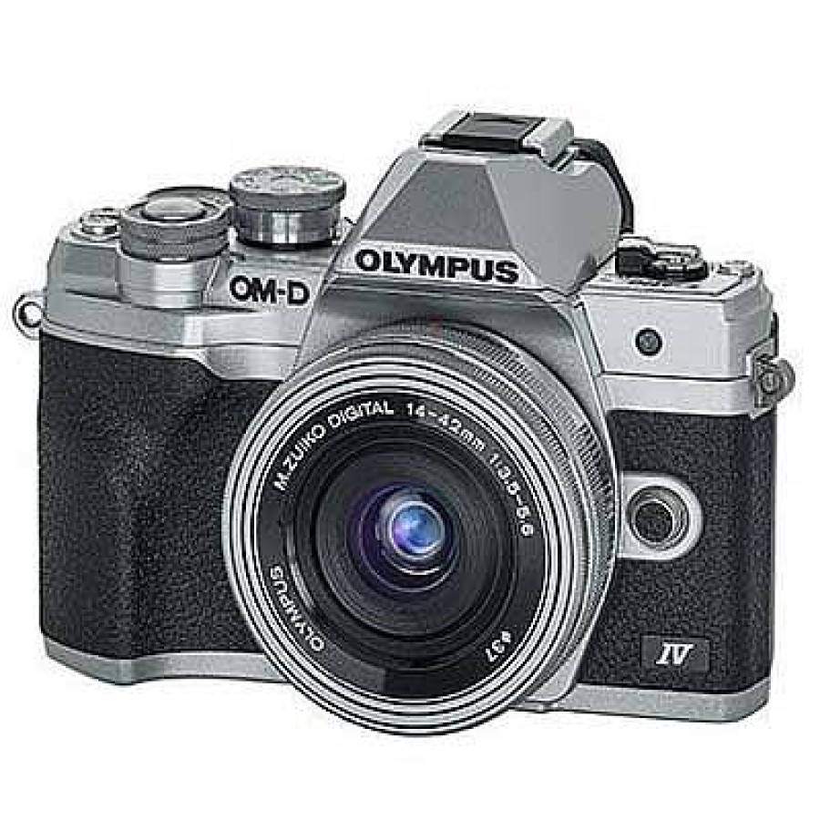 OM SYSTEM / Olympus Olympus Om-D E-M10 Mark Iv Digital Camera With 14-42Mm Lens - Silver | Mirrorless Cameras