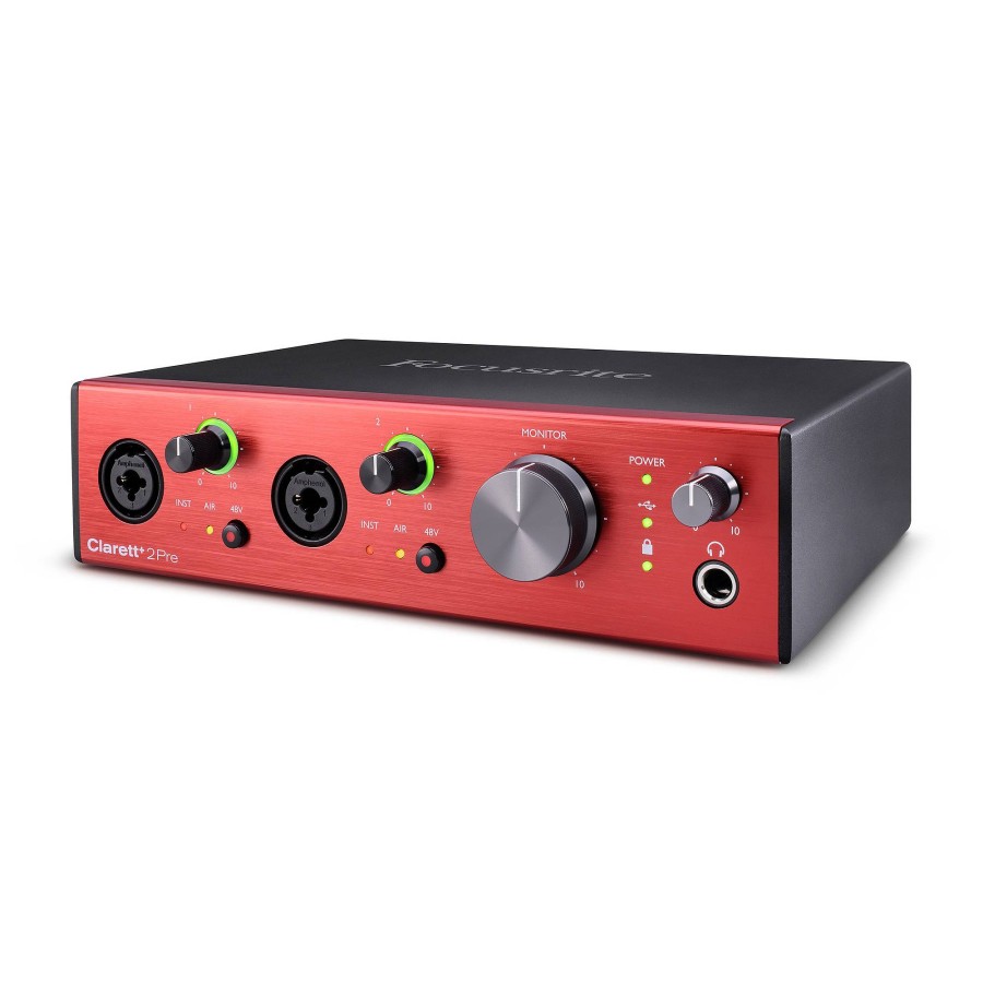 Focusrite Focusrite Clarett+ 2Pre Audio Interface | Audio Recorders & Mixers