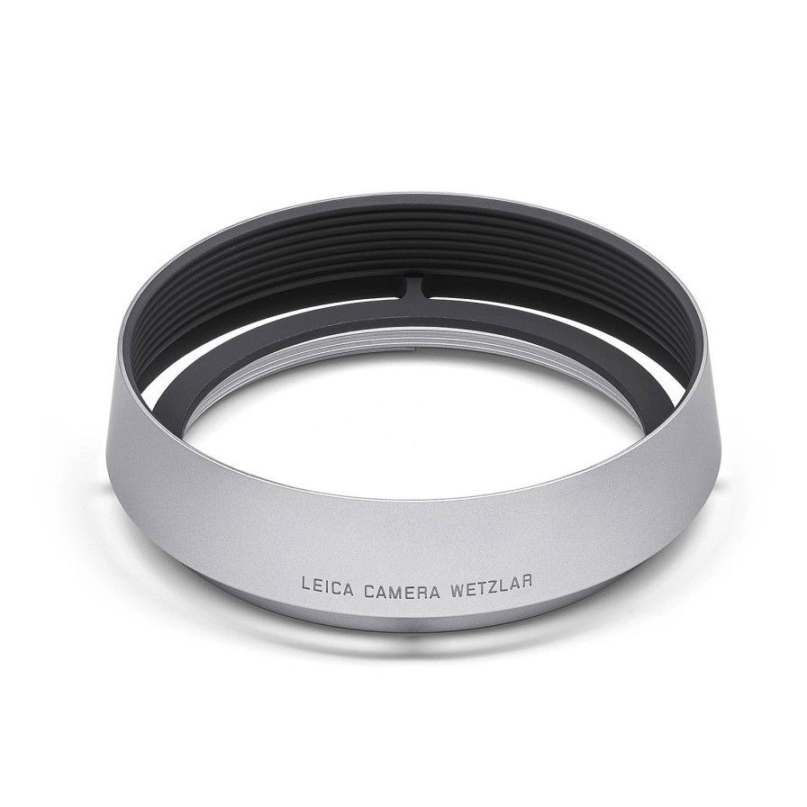 Leica Leica Lens Hood, Round - Silver | Lens Accessories