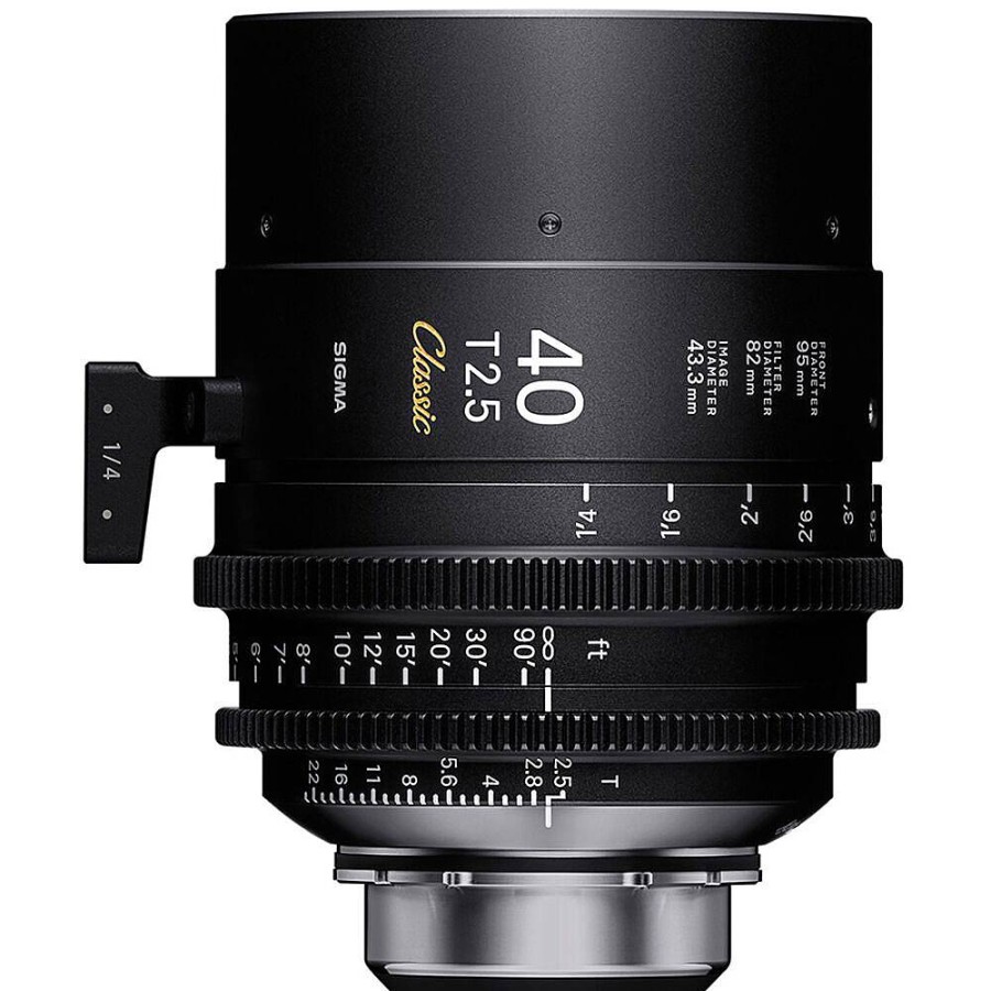 Sigma Sigma Cine Ff Classic 40Mm T2.5 - Pl Mount | Cine Lenses