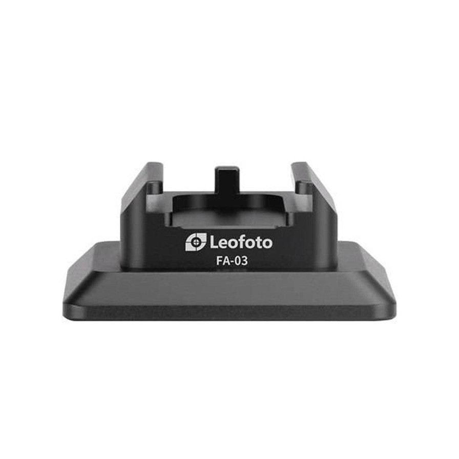 Leofoto Leofoto Fa-03 Cold Shoe Arca Swiss And 1/4' Hole | Tripod Accessories