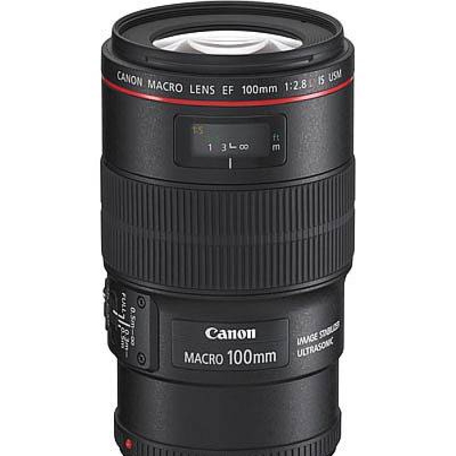 Canon Canon Ef 100Mm F2.8L Macro Is Usm Lens | Dslr Lenses