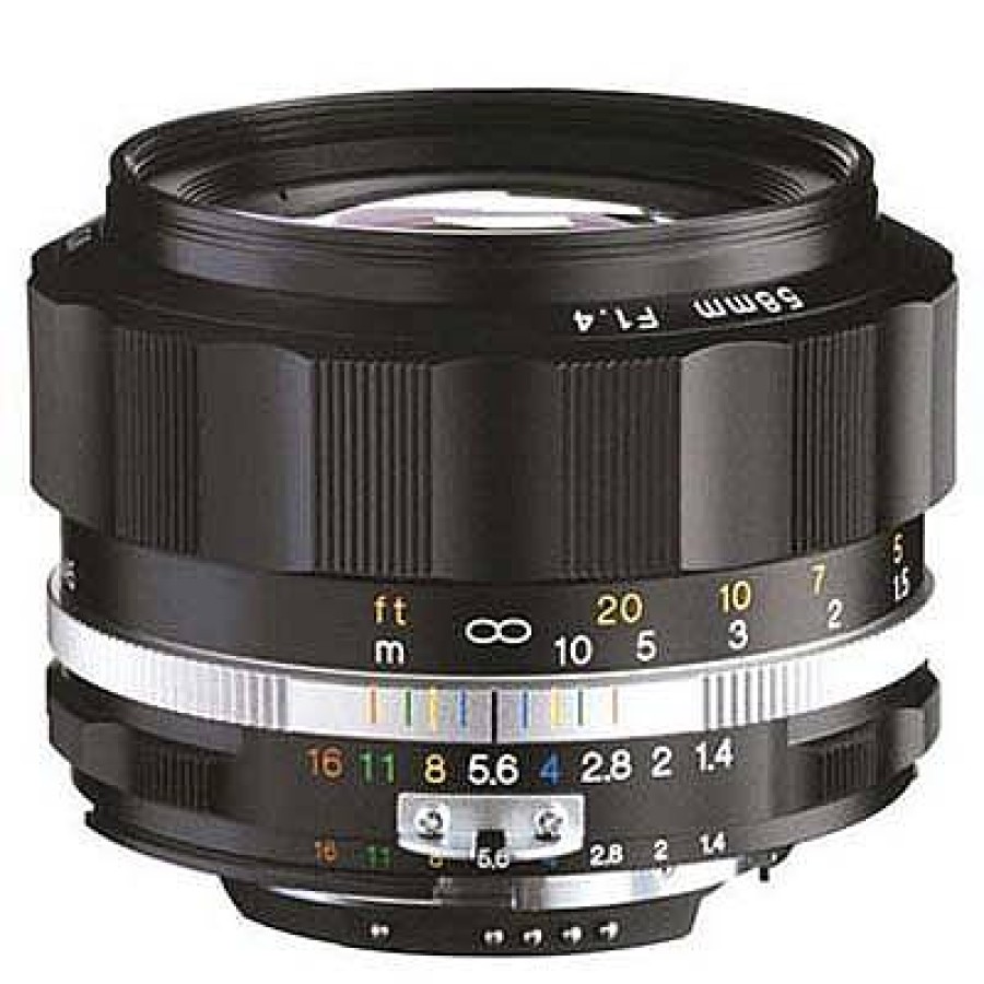 Voigtlander Voigtlander 58Mm F1.4 Slii-S Nokton - Nikon Fit - Black | Dslr Lenses