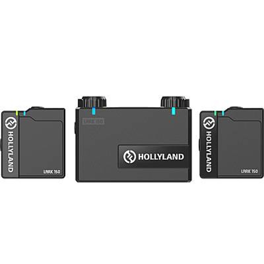 Hollyland Hollyland Lark 150 Dual Channel Compact Digital Wireless Microphone System | Radio Mics & Kits