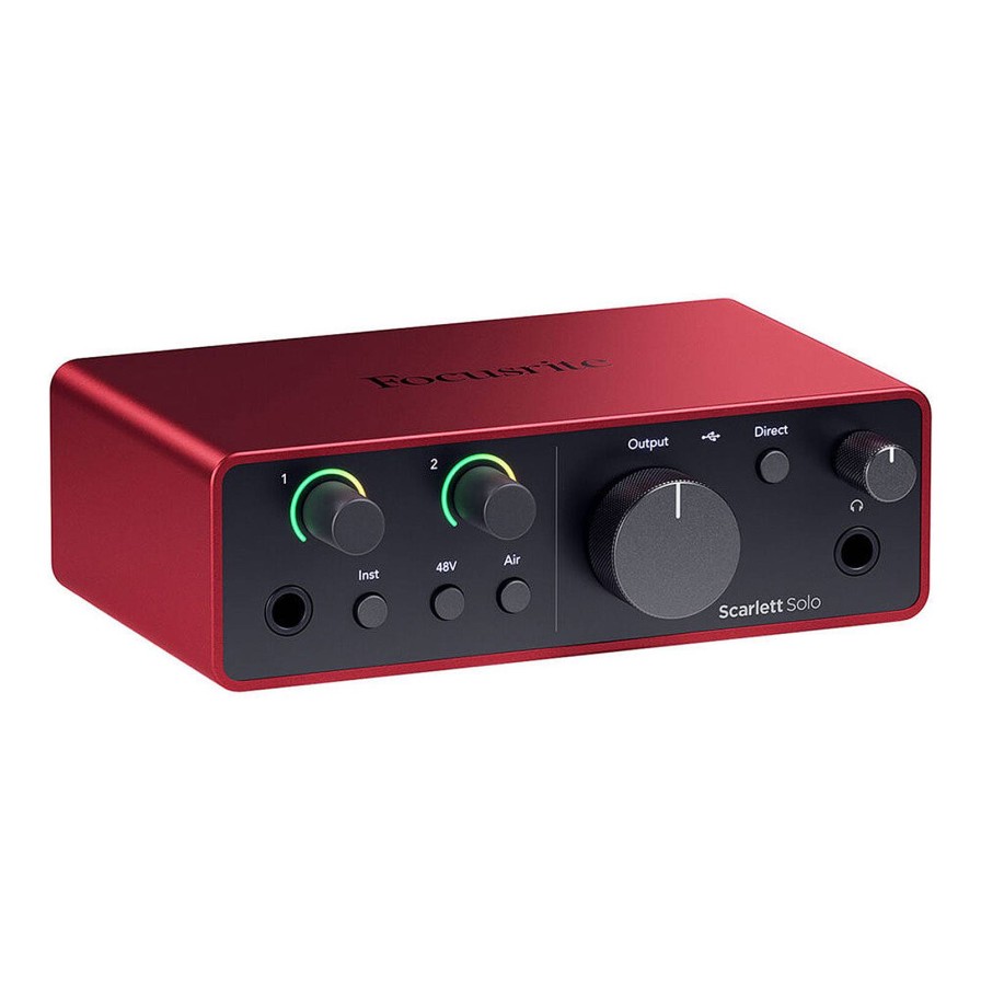 Focusrite Focusrite Scarlett Solo 4Th Gen Audio Interface | Audio Recorders & Mixers