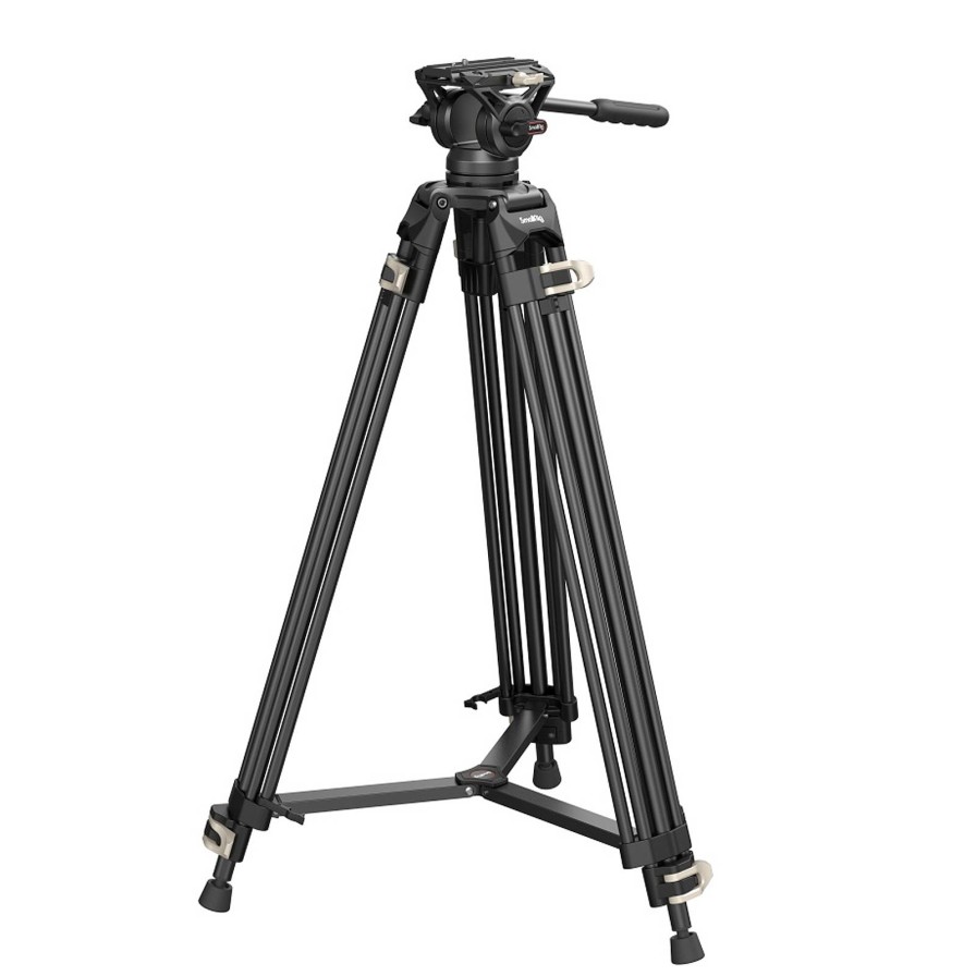 SmallRig Smallrig Heavyduty Fluid Head Tripod Ad01 3751B | Shoulder Rigs, Cages & Baseplates