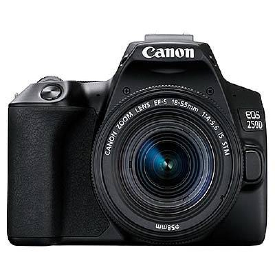 Canon Canon Eos 250D Digital Slr Camera With 18-55Mm Is Stm Lens - Black | Dslr Cameras