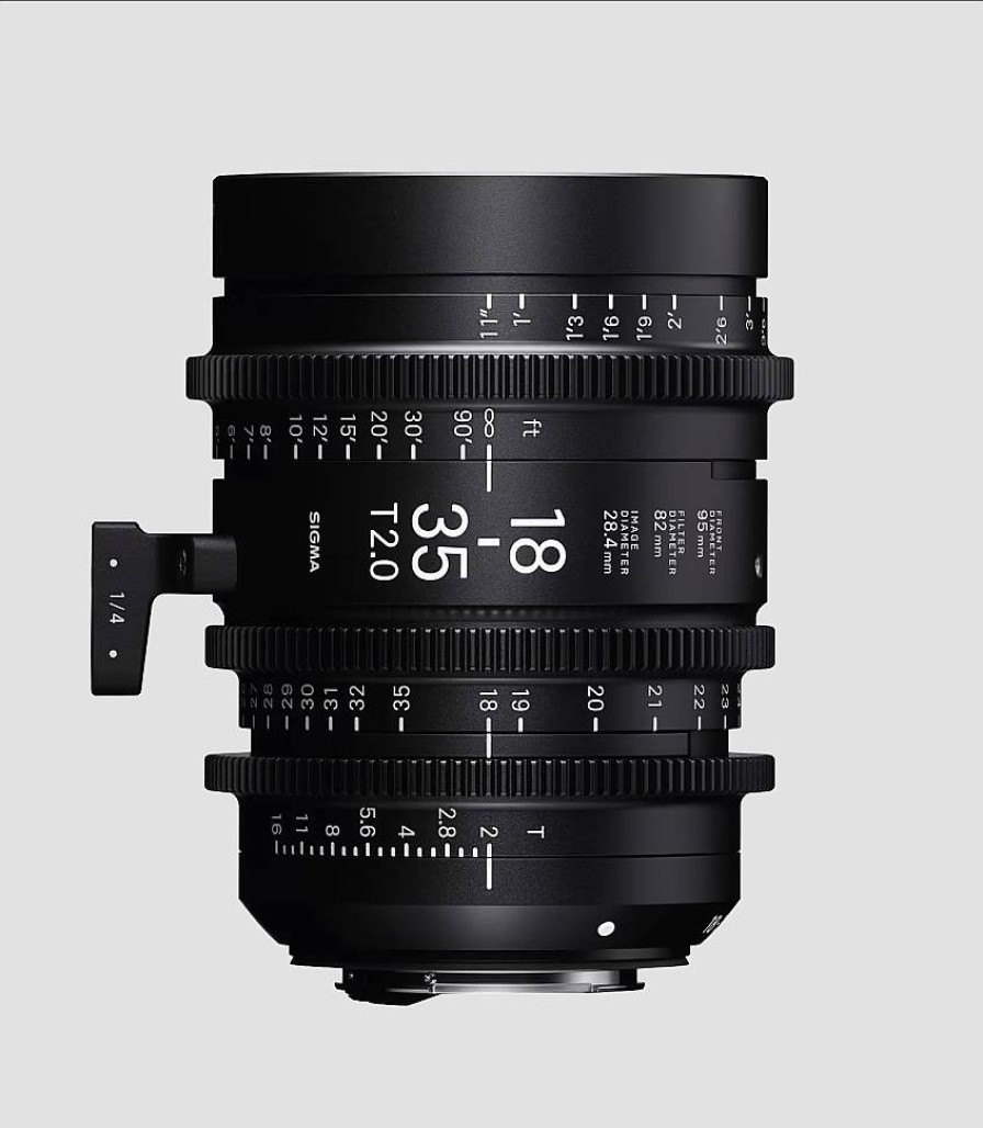 Sigma Sigma Cine 18-35Mm T2 High Speed Zoom Metric - Pl Mount | Cine Lenses