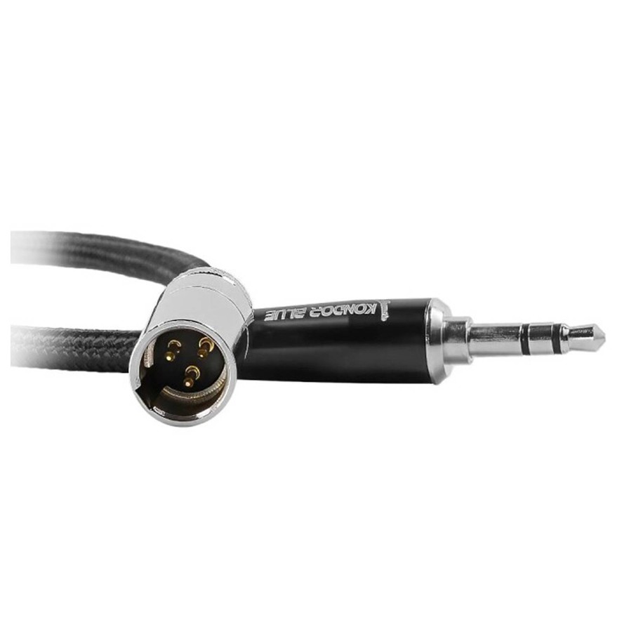 Kondor Blue Kondor Blue 14Inch Mini Xlr Male To 3.5Mm Mono Mini Plug Audio Cable For Rode | Audio Accessories