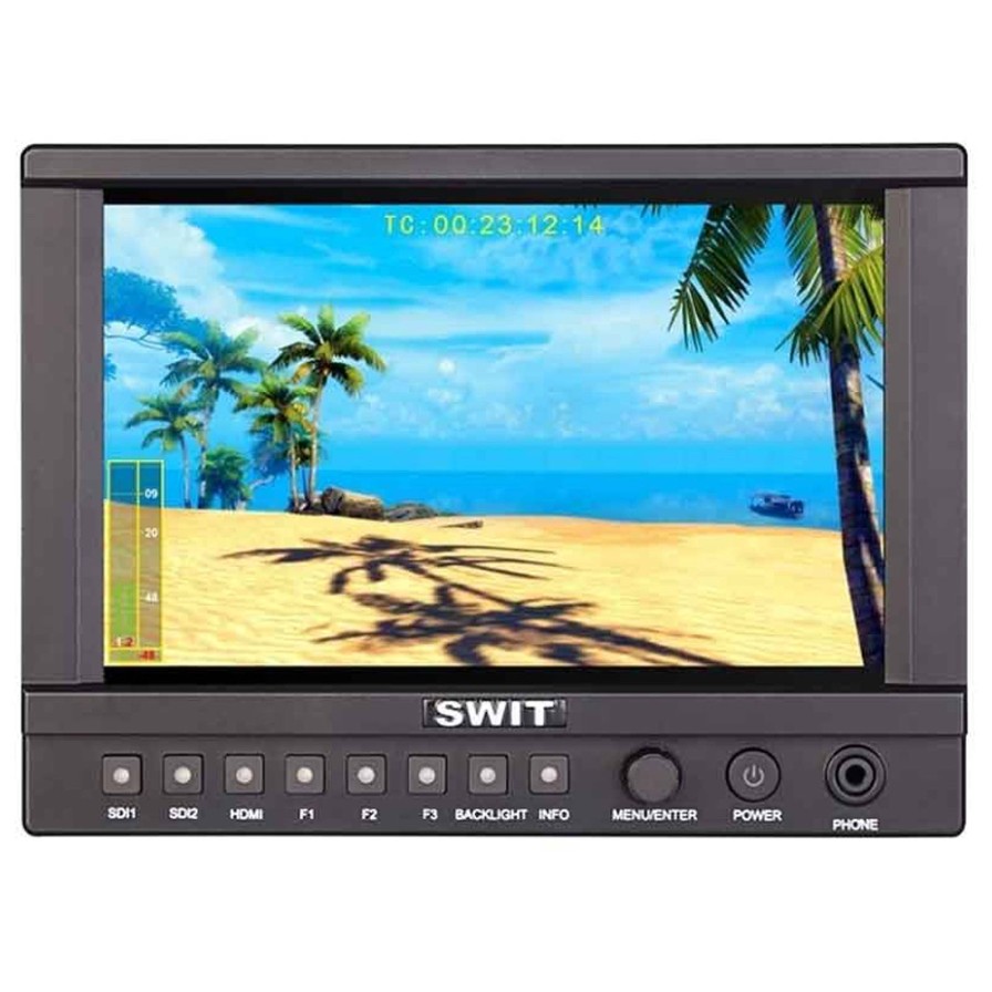 Swit Swit Cm-S73H Lux - 7Inch Super Bright 3000Nits 4K Monitor Luxury Pack No-Plate | Field Monitors And Recorders