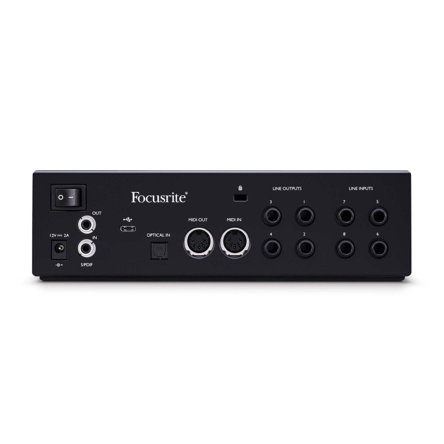 Focusrite Focusrite Clarett+ 4Pre Audio Interface | Audio Recorders & Mixers