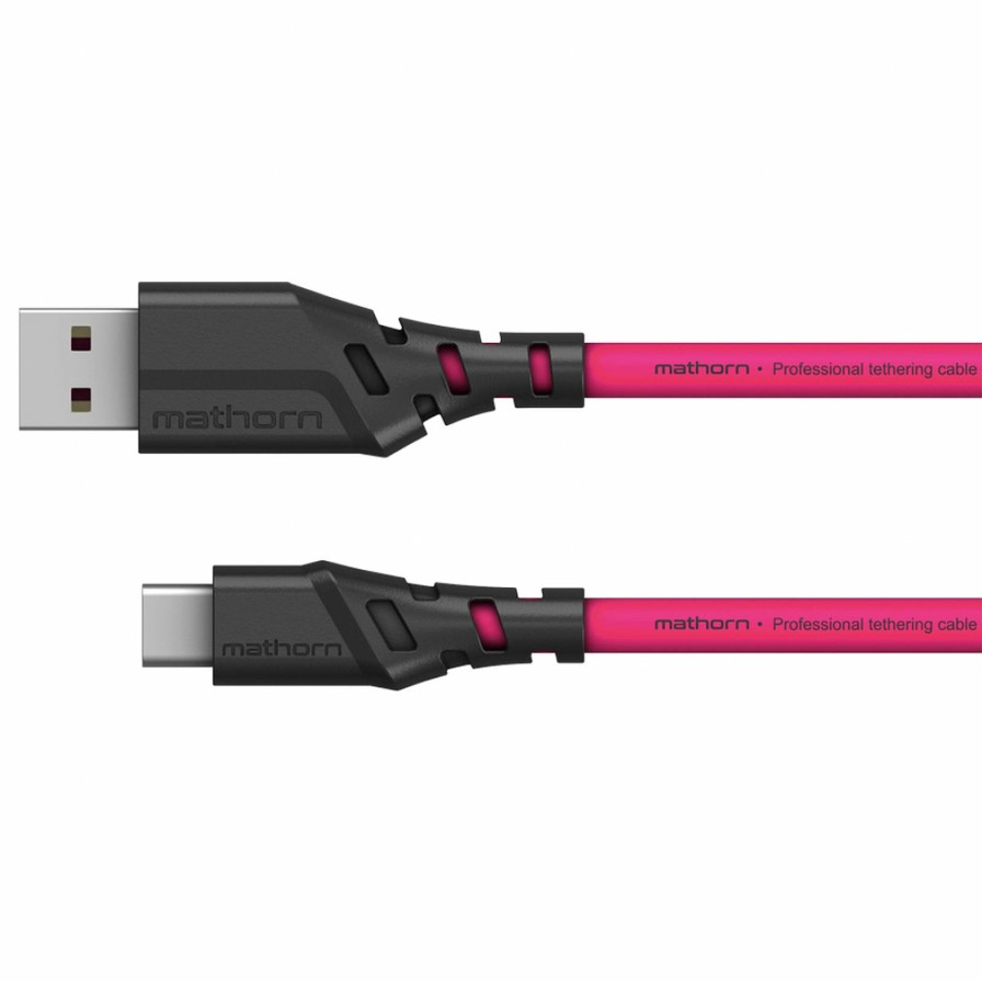 Mathorn Mathorn Mtc-500 Usb A-C 5M Tethering Cable - Magenta | Camera Accessories