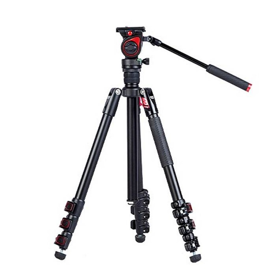 Swit Swit Muf50 - Aluminum Camera Tripod Kit With Swit Th50 Fluid Video Head 5Kg Payload Soft Bag. | Video Tripods