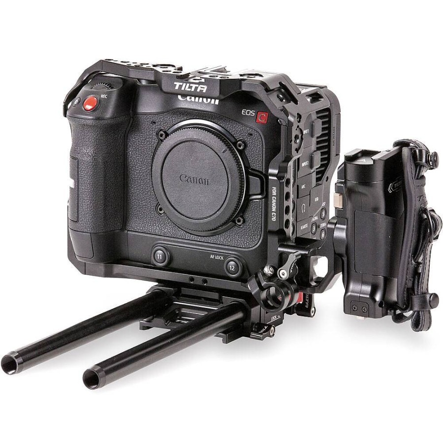 Tilta Tilta Tiltaing Canon C70 Advanced Kit - Black | Shoulder Rigs, Cages & Baseplates