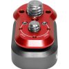 Kondor Blue Kondor Blue Mini Quick Release Plate - Cardinal Red | Shoulder Rigs, Cages & Baseplates