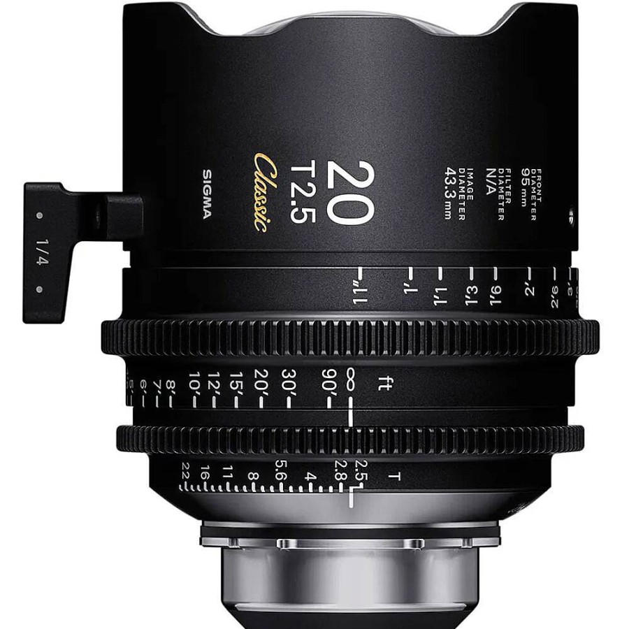 Sigma Sigma Cine Ff Classic Metric Prime 20Mm T2.5 - Pl Mount | Cine Lenses