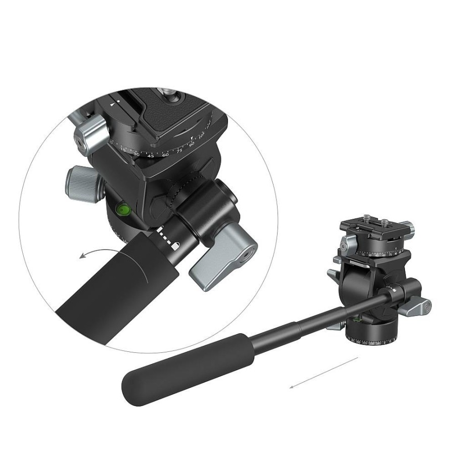 SmallRig Smallrig Lightweight Fluid Video Head - 3457B | Video Tripods