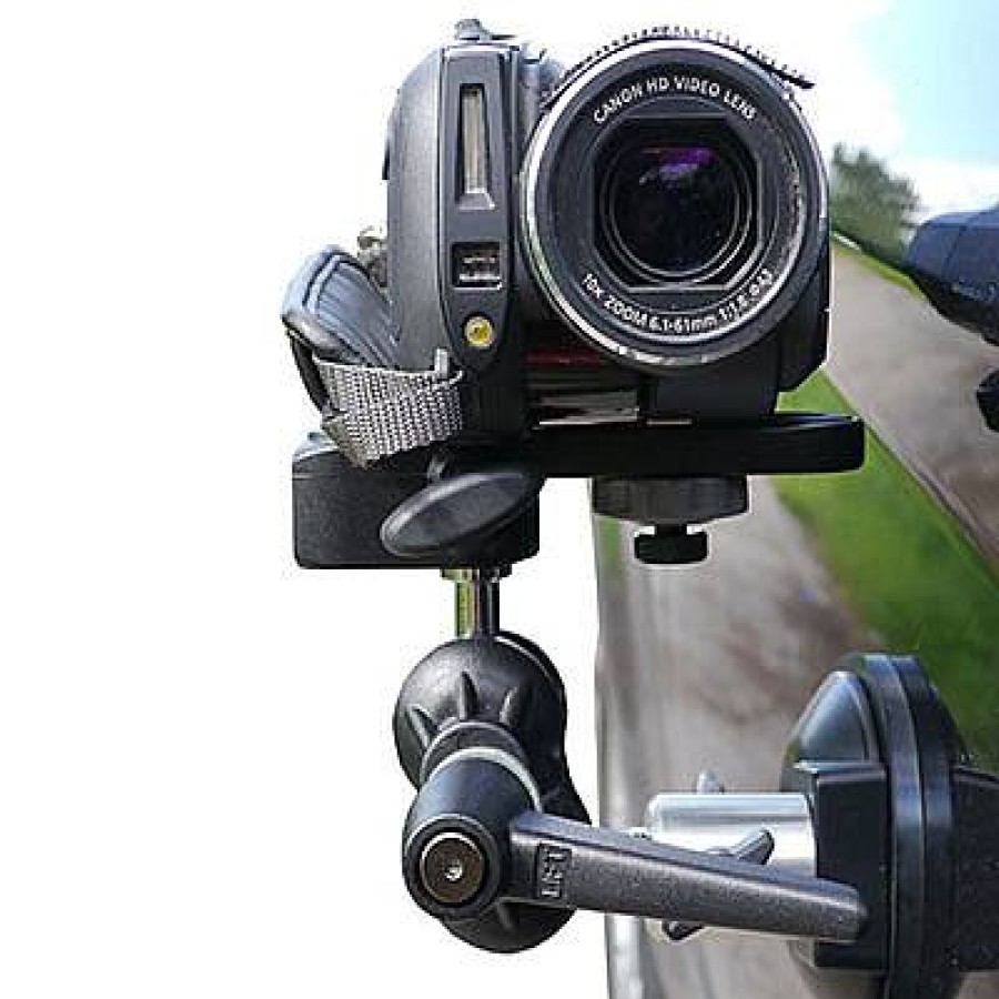 Hague Hague Sm90 Car Camera Suction Mount With Double Ball Tilt Head | Gimbals And Stabilizers