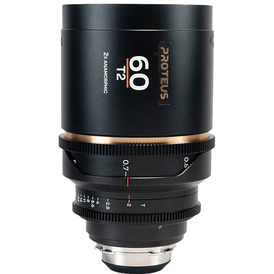 Laowa Laowa Proteus 60Mm T2 Lens 2X Anamorphic Amber Flare (Meters) Lens For Pl-Mount/Canon Ef | Cine Lenses