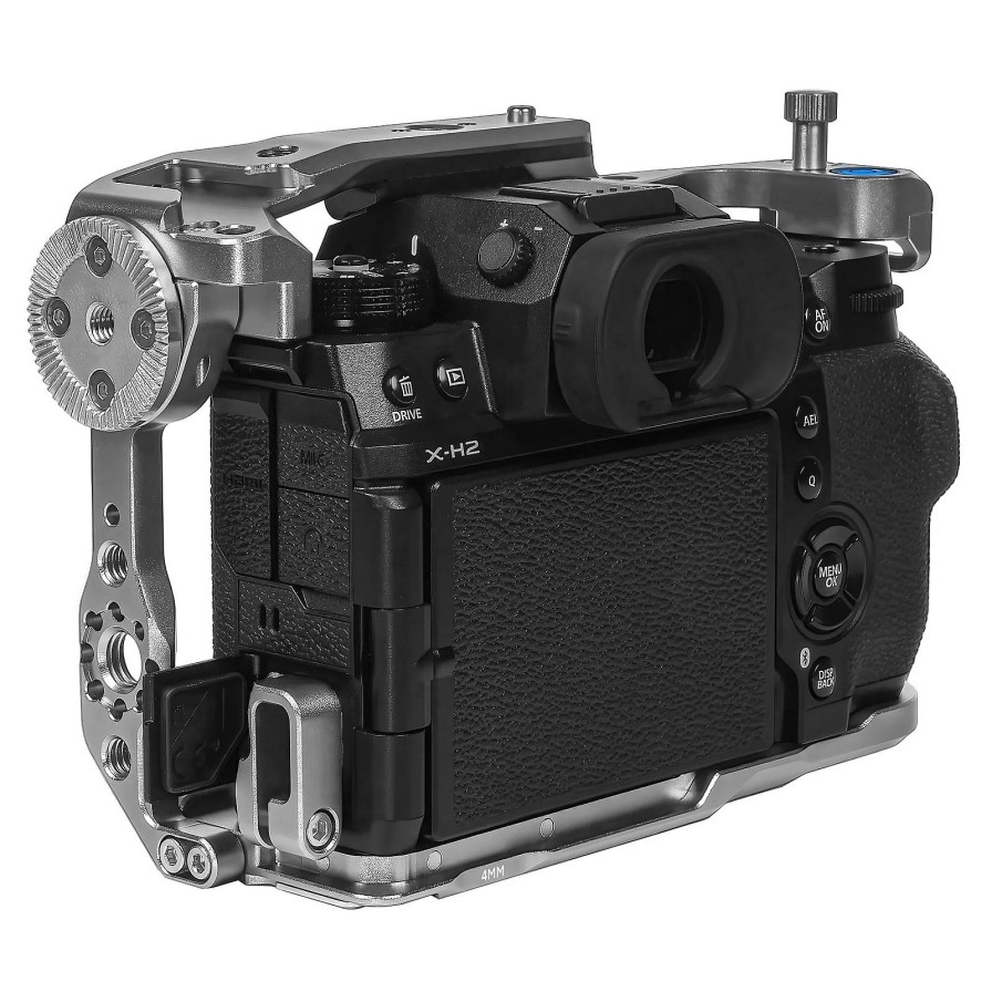 Kondor Blue Kondor Blue Fujifilm Xh2S Cage (Space Gray) | Shoulder Rigs, Cages & Baseplates