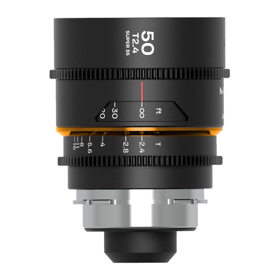 Laowa Laowa Nanomorph 50Mm T2.4 1.5X S35 (Amber) Lens For Pl + Ef Mount | Dslr Lenses