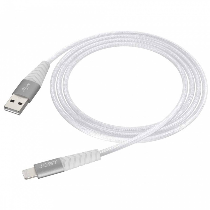 Joby Joby Lightning Cable 1.2M - White | Audio Accessories