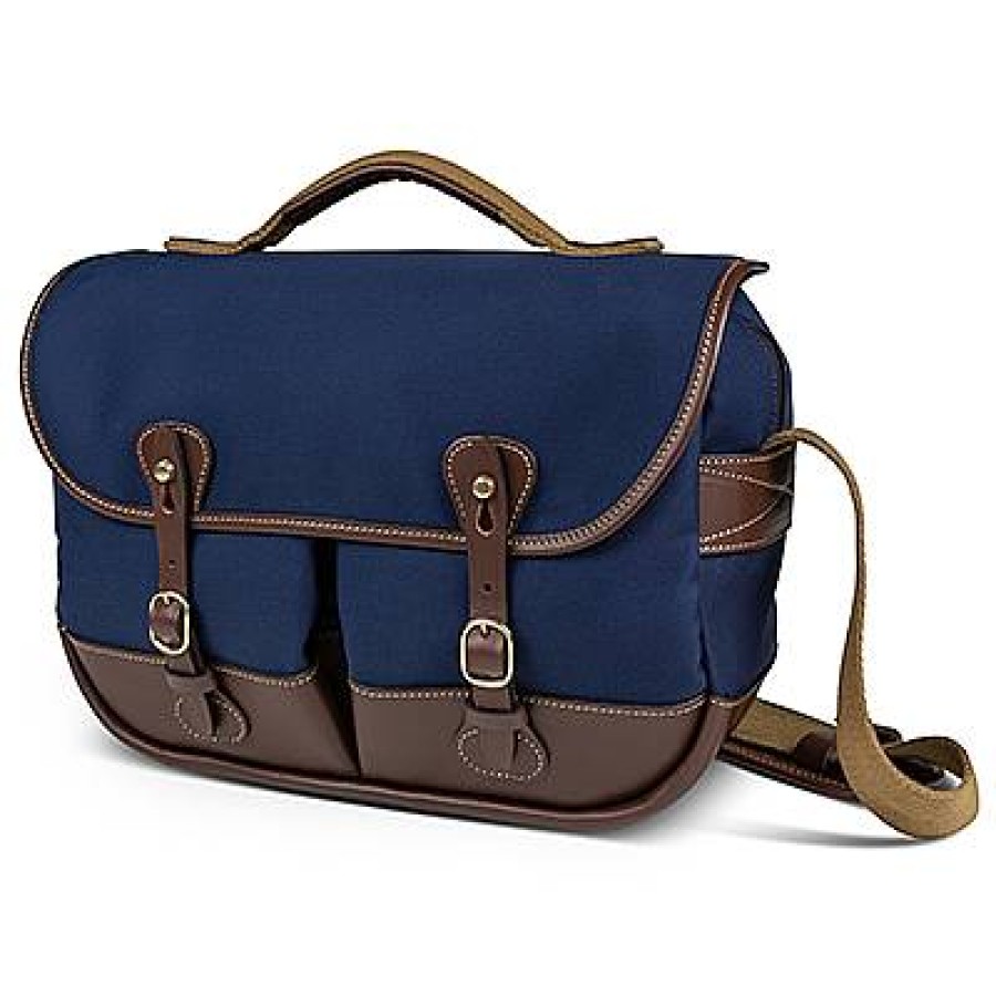 Billingham Billingham Mini Eventer - Navy / Chocolate | Shoulder Bags