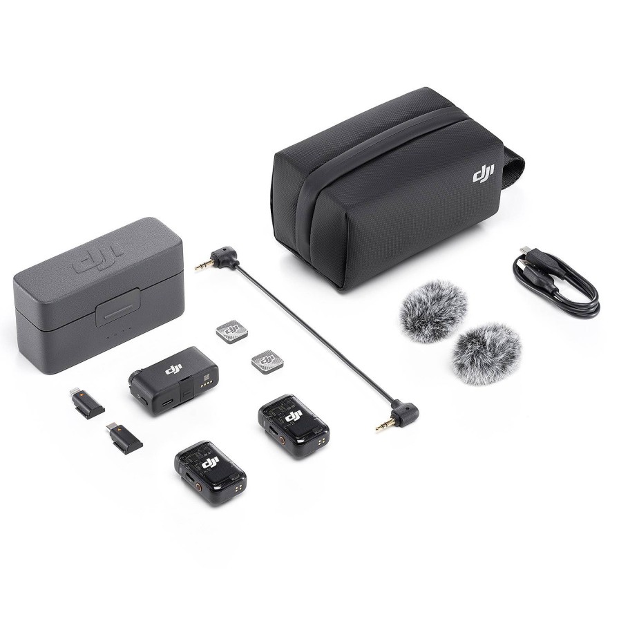 DJI Dji Mic 2 (2Tx + 1Rx + Case) | Radio Mics & Kits