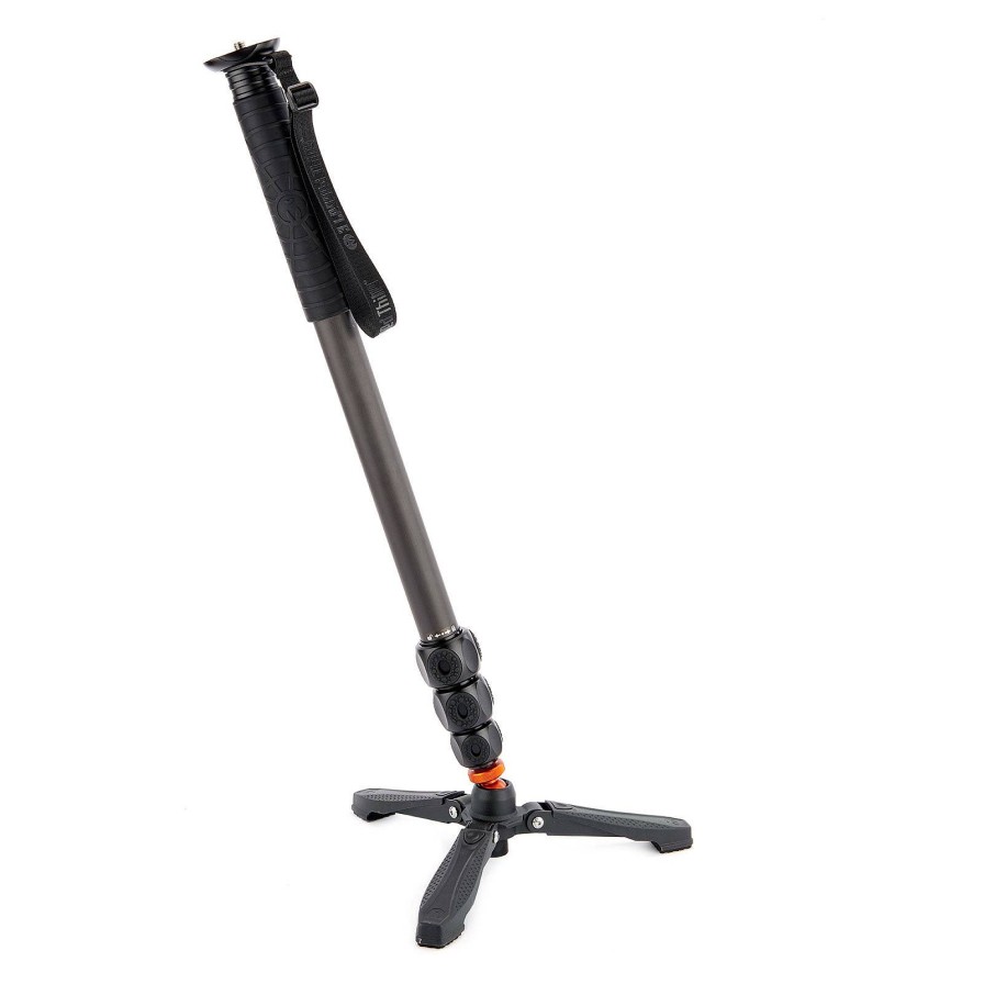 3 Legged Thing 3 Legged Thing Lance Monopod + Docz Foot Stabiliser - Darkness | Monopods