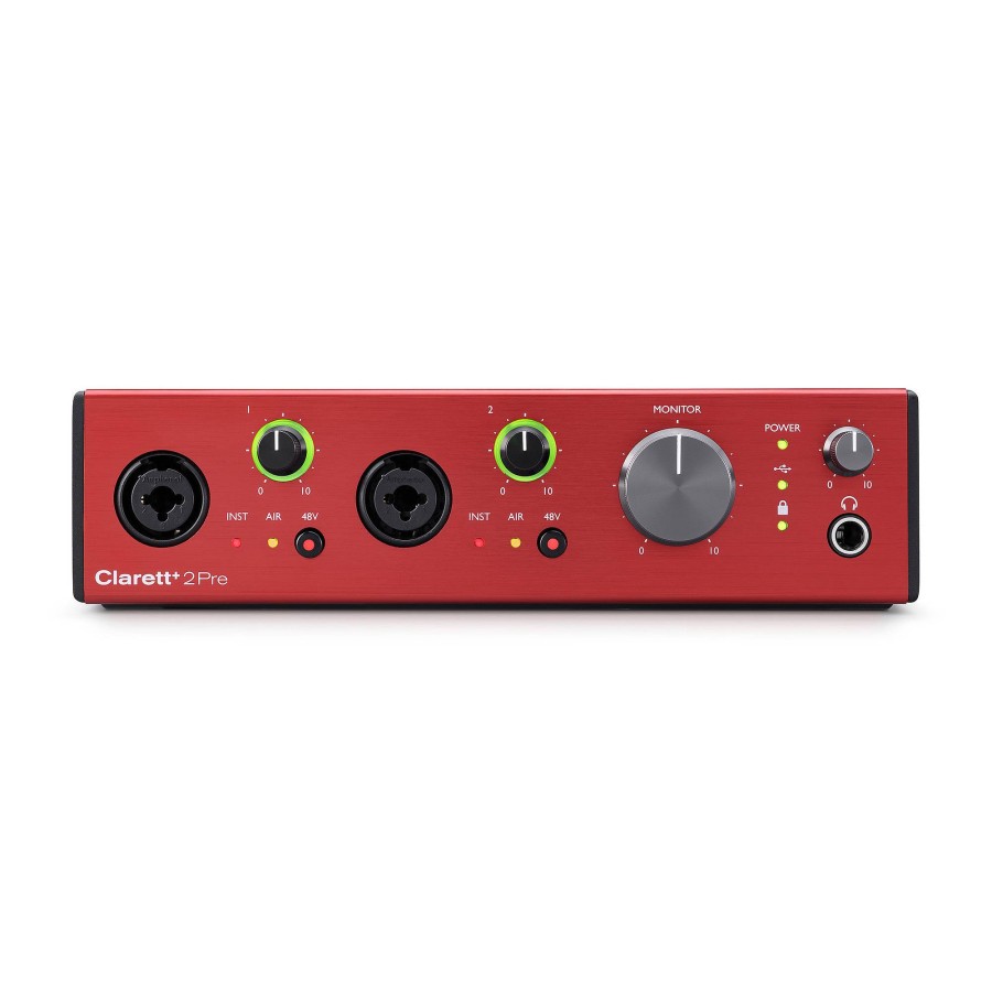 Focusrite Focusrite Clarett+ 2Pre Audio Interface | Audio Recorders & Mixers