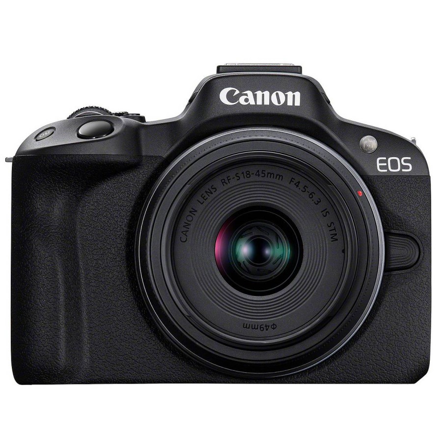 Canon Canon Eos R50 Digital Camera With Rf-S 18-45Mm Lens - Black | Mirrorless Cameras