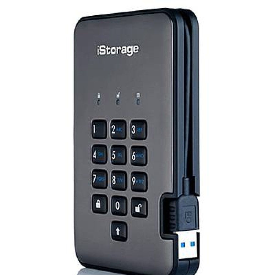 iStorage Istorage Diskashur Pro2 256-Bit 3Tb - Classified - Graphite | Storage