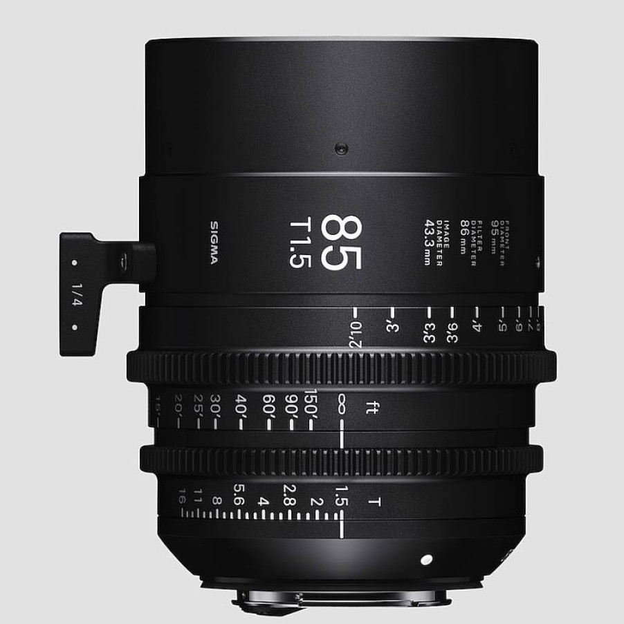 Sigma Sigma Cine 85Mm T1.5 Ff Luminous Metric Lens - Sony Mount | Cine Lenses