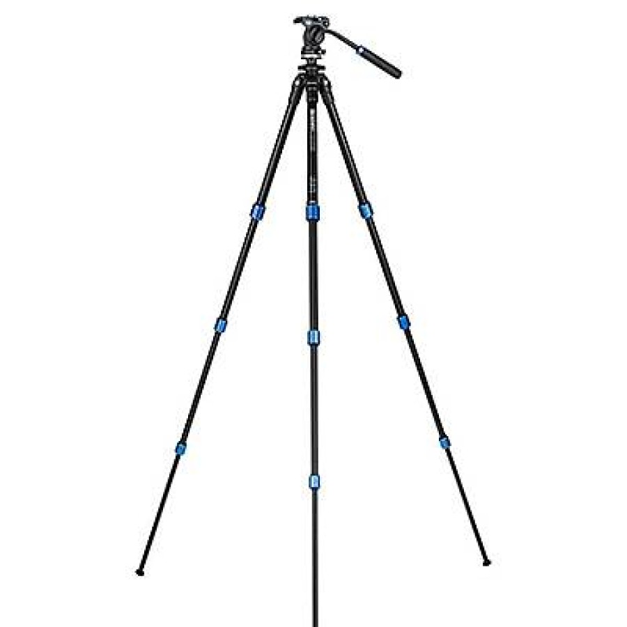 Benro Benro Slim Video Tsl08As2Csh With S2C Short Handle Head | Video Tripods