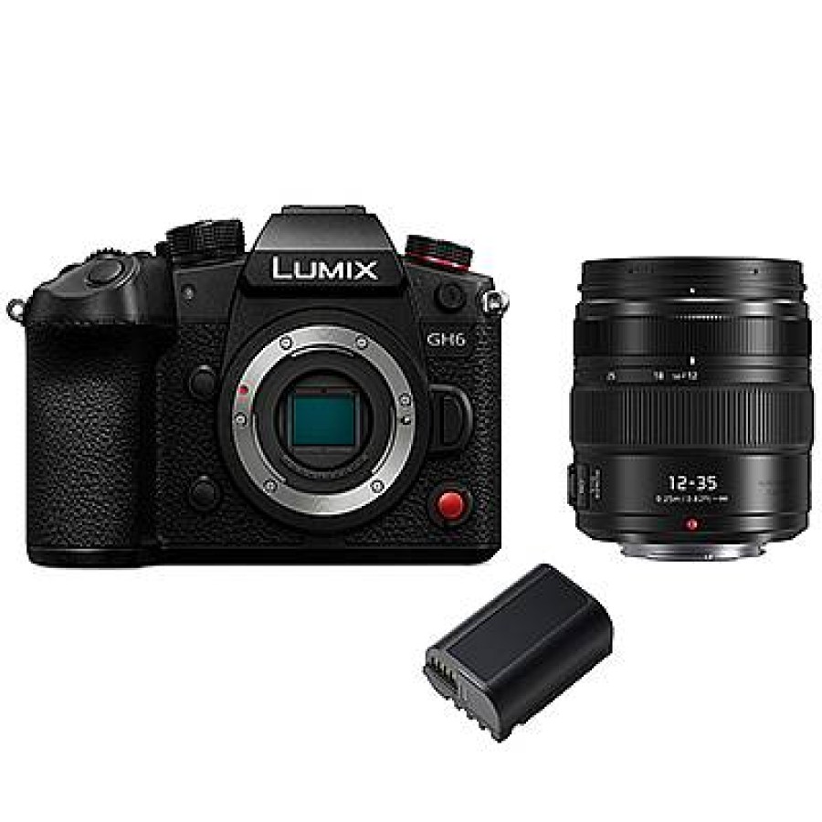 Panasonic Panasonic Lumix Gh6 Digital Camera With 12-35Mm F2.8 Ii Lens | Mirrorless Cameras