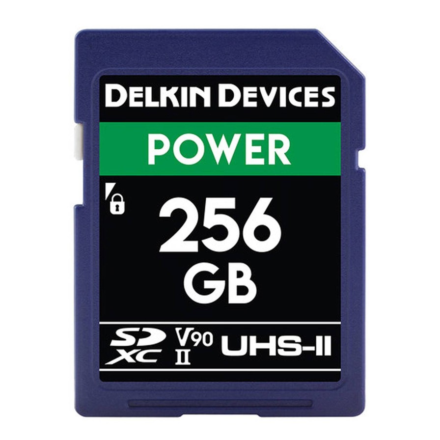 Delkin Delkin Devices 256Gb Power Sdxc Uhs-Ii U3 V90 Memory Card | Memory Cards