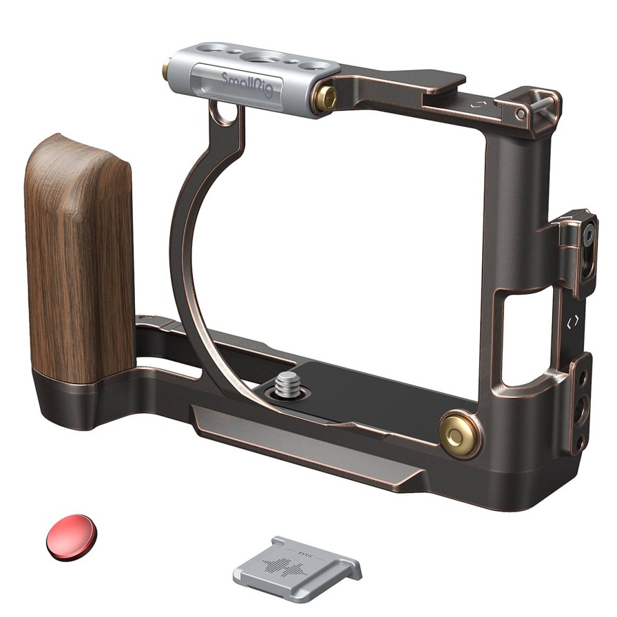 SmallRig Smallrig "Retro" Cage For Fujifilm X100Vi 4557 | Shoulder Rigs, Cages & Baseplates