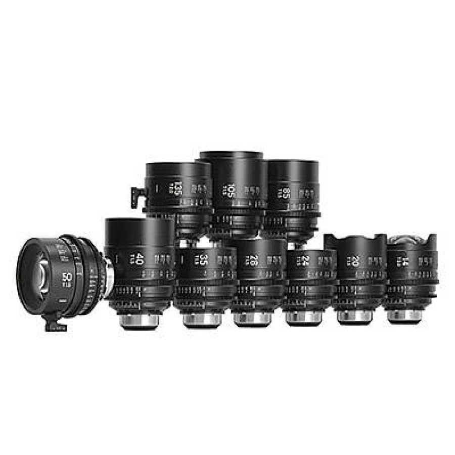 Sigma Sigma Cine Ff Classic 10 Prime Kit - Pl-I Mount | Cine Lenses