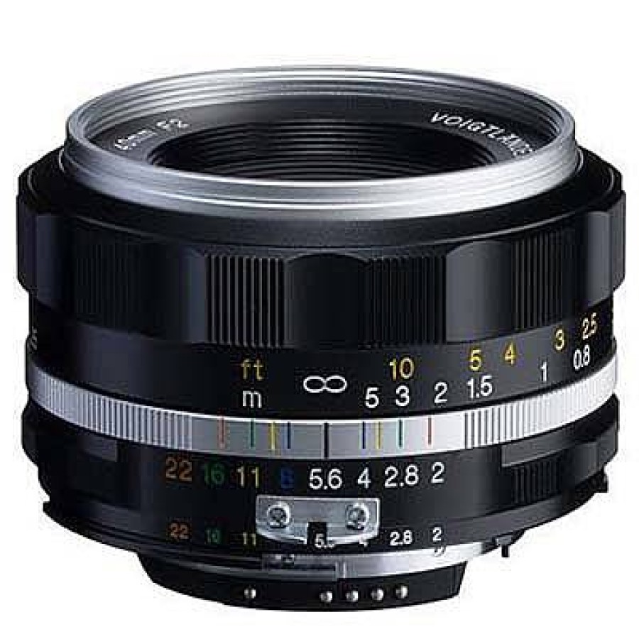 Voigtlander Voigtlander 40Mm F2 Sl Ii-S Ultron Lens - Nikon F Fit - Silver | Dslr Lenses