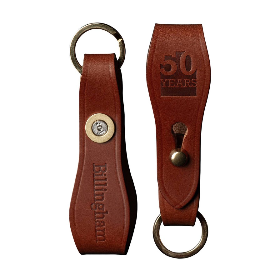 Billingham Billingham 50Th Edition Key Fob - Tan | Camera Accessories