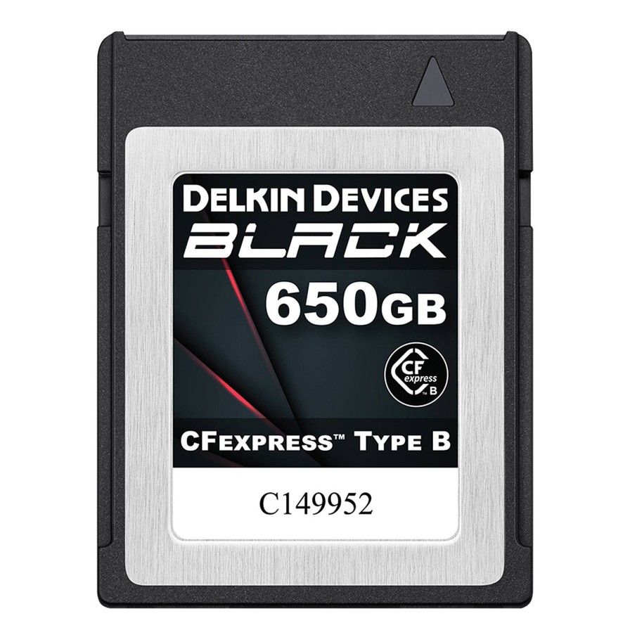 Delkin Delkin Black 650Gb 1800Mb/S G4 Cfexpress Type B Memory Card | Memory Cards