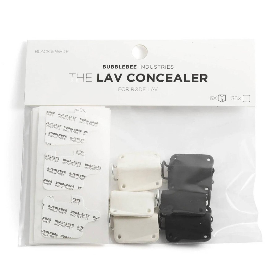 Bubblebee Bubblebee The Lav Concealer For Rode Lav- White | Audio Accessories